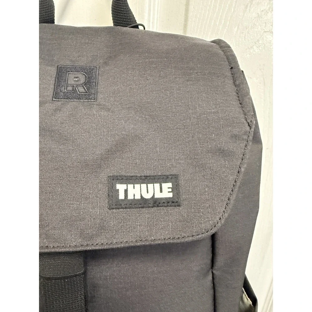Thule Lithos Unisex Backpack 16L Alaska Black Laptop Bag Work Travel Organizer